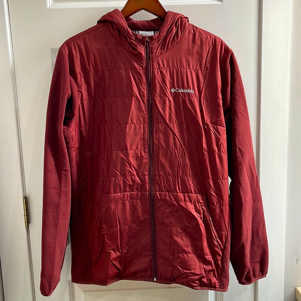 Columbia men’s thermal coil fleece hoodie size L